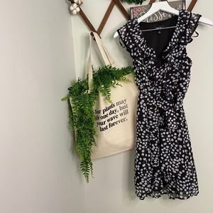 IZ BYER Polka Dot Dress Medium